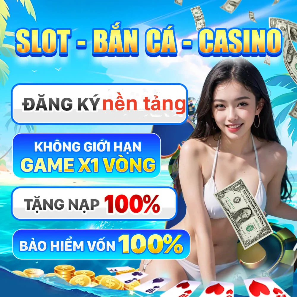 Hình ảnh quảng cáo của mcwcasino hiển thị nền tảng và các lợi ích